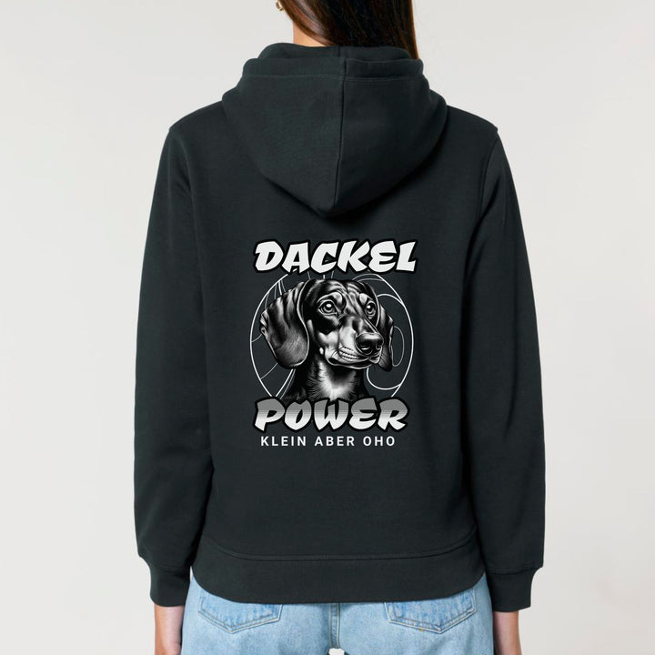 Dackelpower (Kurzhaar) - Bio Unisex Hoodie