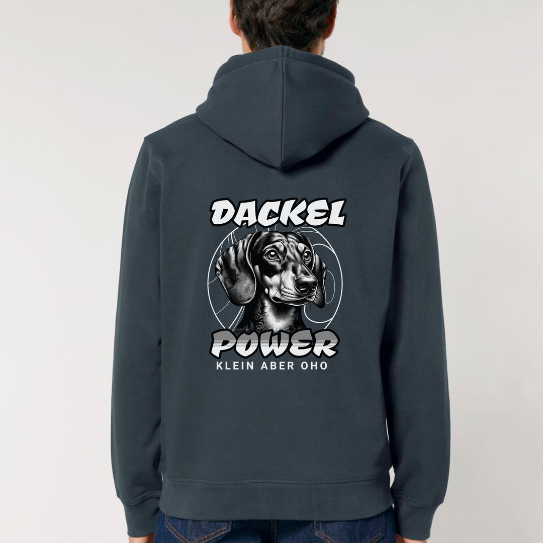 Dackelpower (Kurzhaar) - Bio Unisex Hoodie