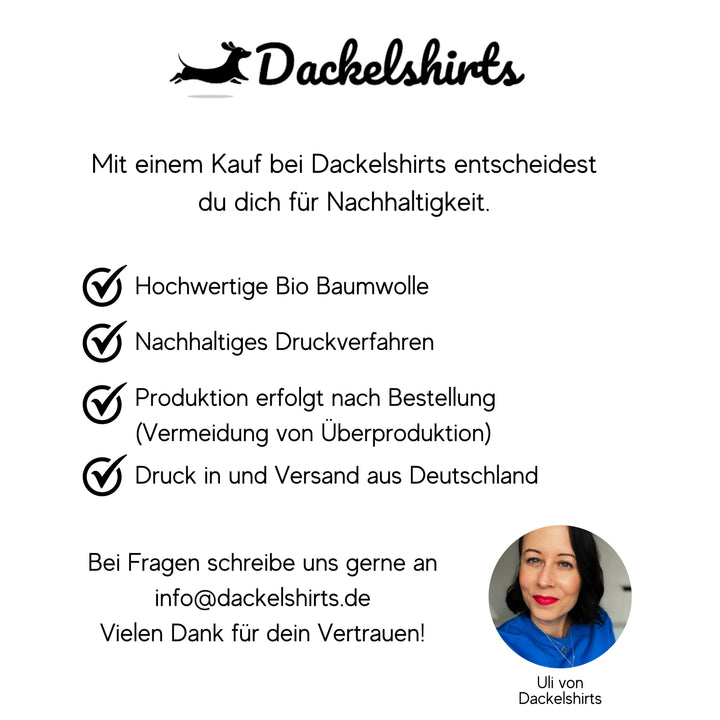 Dackelshirts VAR: Ich mag meinen Dackel - Bio Unisex Sweatshirt