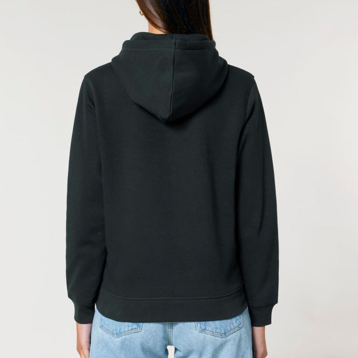 Blumendackel springt - Bio Unisex Hoodie