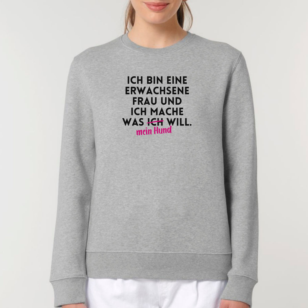 Erwachsene Frau - Bio Unisex Sweatshirt