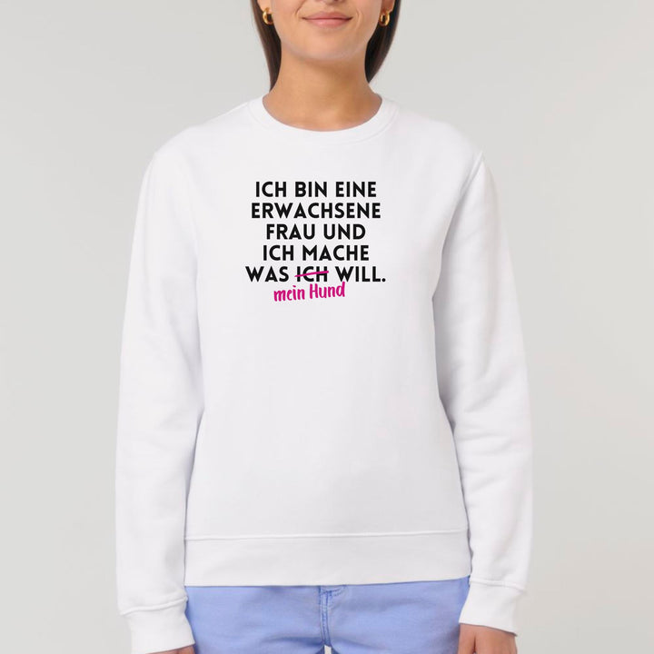 Erwachsene Frau - Bio Unisex Sweatshirt