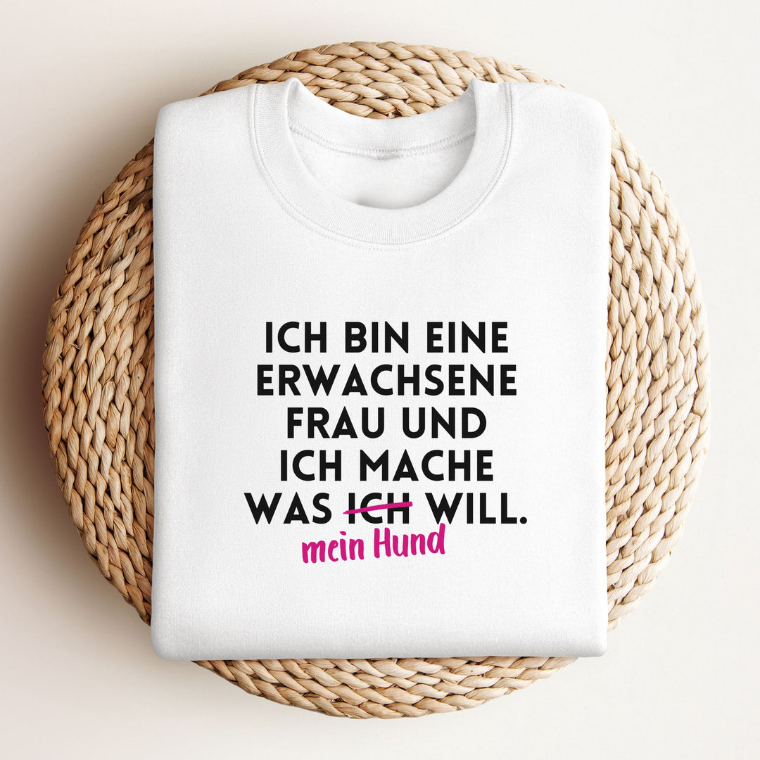 Dackelshirts Erwachsene Frau - Bio Unisex Sweatshirt