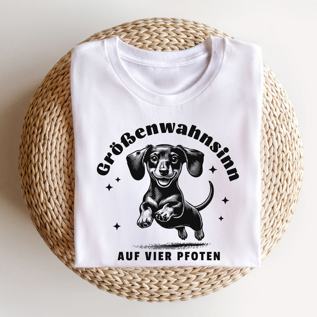 Größenwahnsinn (Kurzhaar) - Bio Unisex T-Shirt