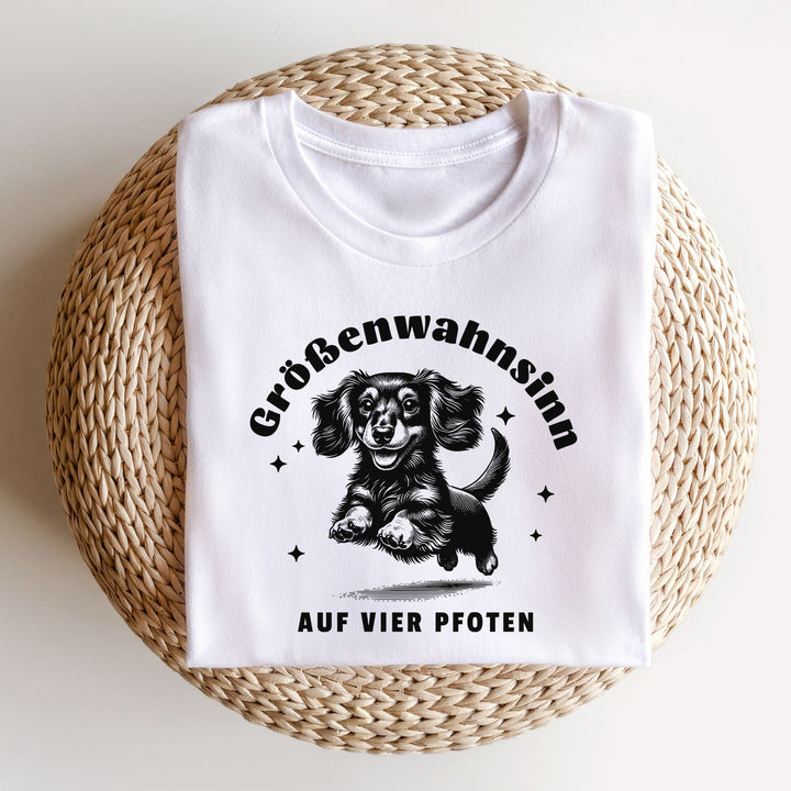 Größenwahnsinn (Langhaar) - Bio Unisex T-Shirt