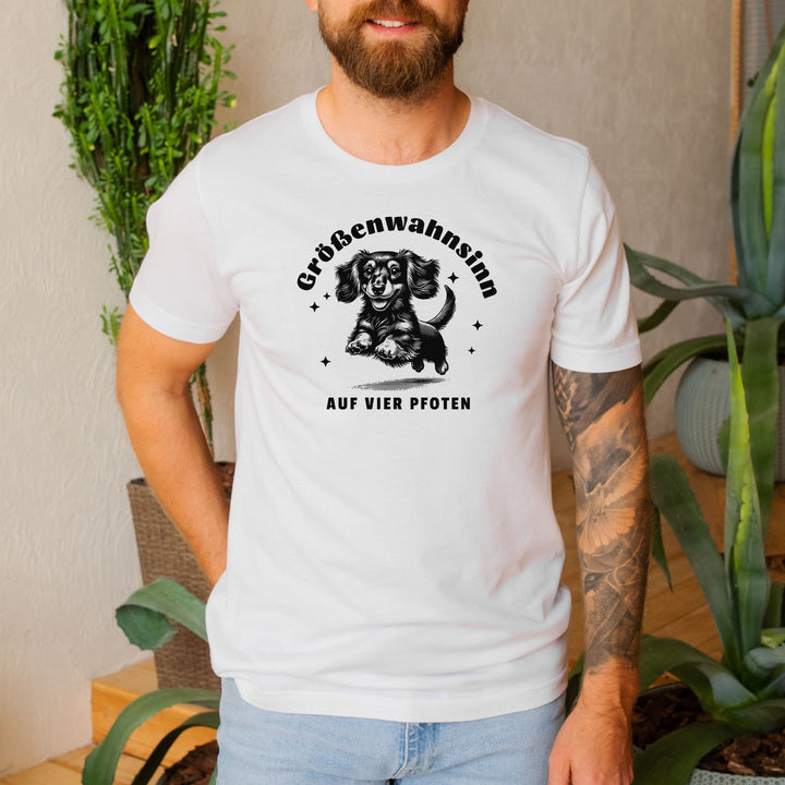 Größenwahnsinn (Langhaar) - Bio Unisex T-Shirt