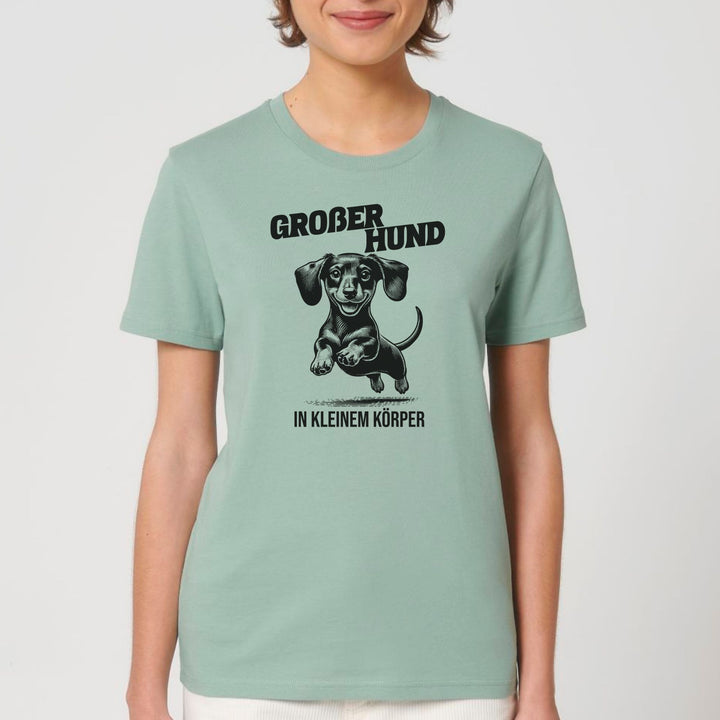 Großer Hund (Kurzhaar) - Bio Unisex T-Shirt