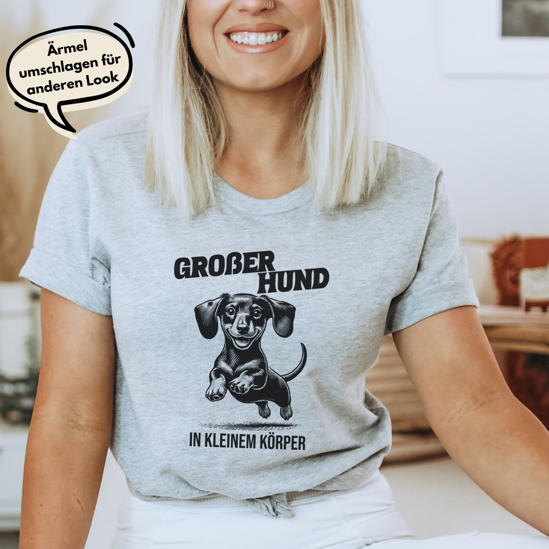 Großer Hund (Kurzhaar) - Bio Unisex T-Shirt