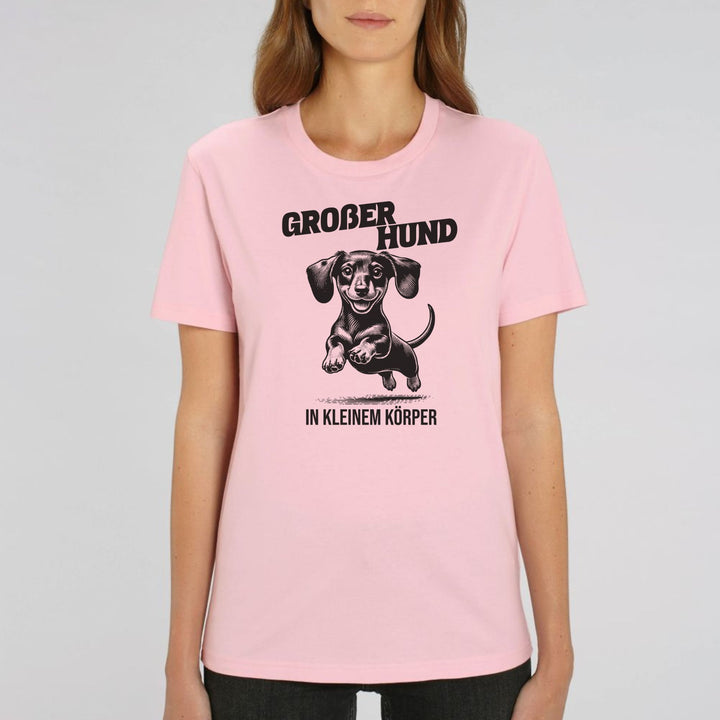 Großer Hund (Kurzhaar) - Bio Unisex T-Shirt