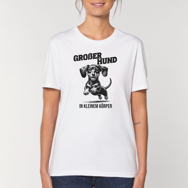 Großer Hund (Kurzhaar) - Bio Unisex T-Shirt