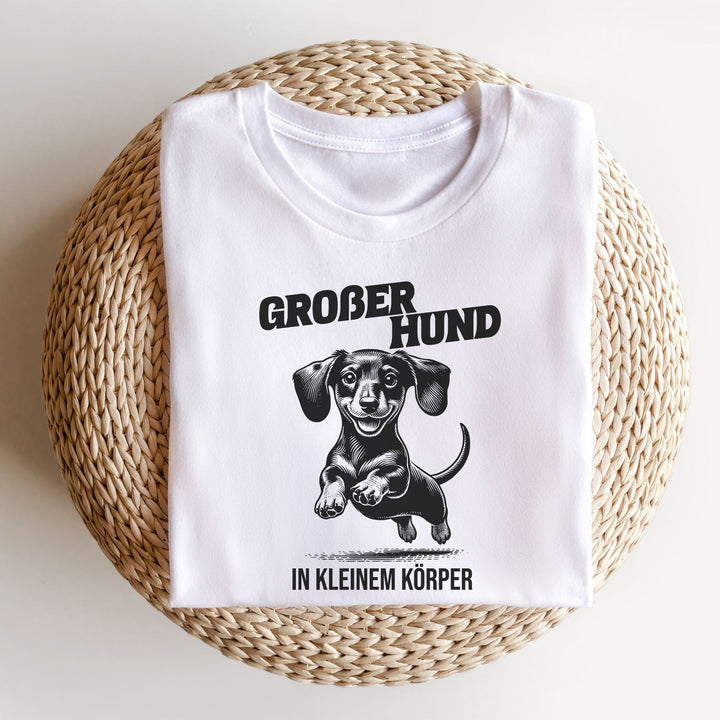 Großer Hund (Kurzhaar) - Bio Unisex T-Shirt