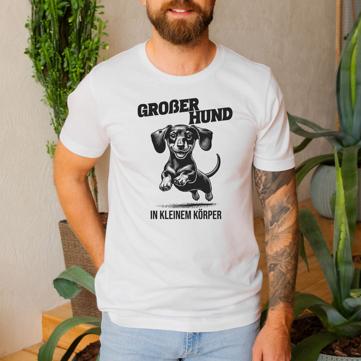 Großer Hund (Kurzhaar) - Bio Unisex T-Shirt