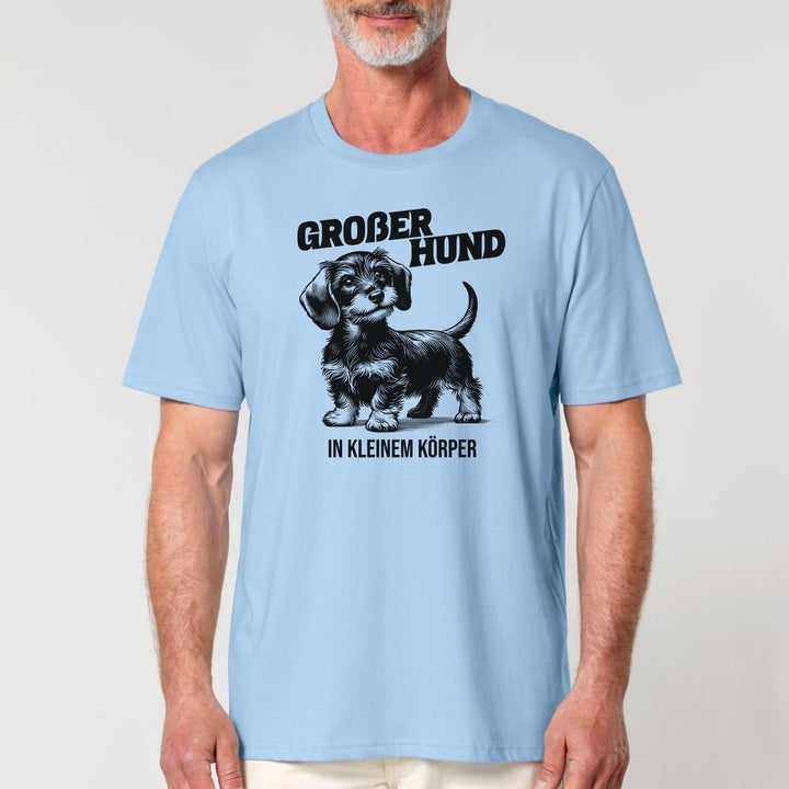 Großer Hund (Rauhaar) - Bio Unisex T-Shirt