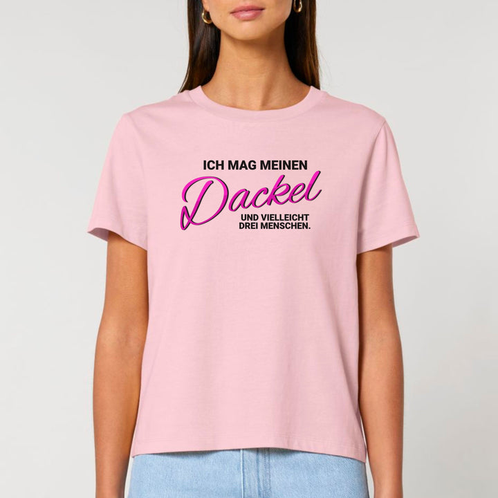 Ich mag meinen Dackel - Bio Frauen T-Shirt