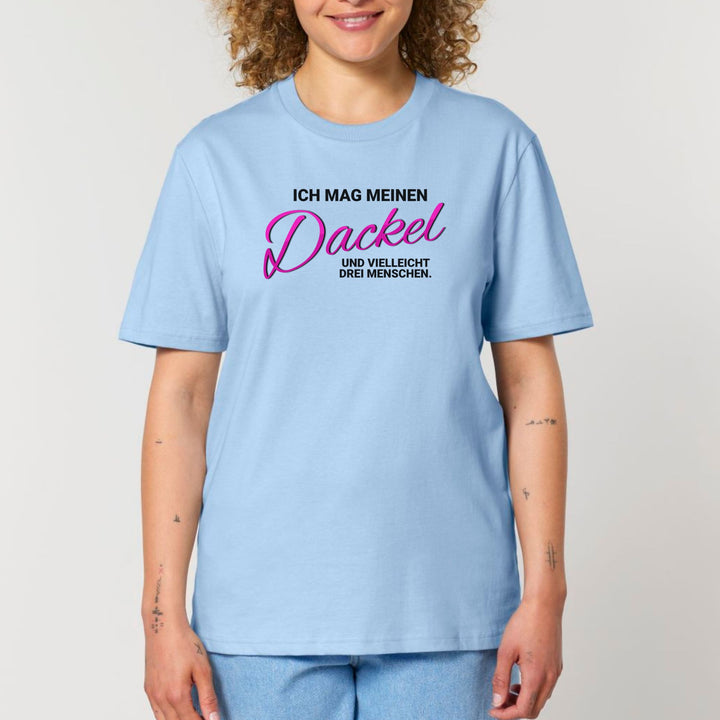 Ich mag meinen Dackel - Bio Unisex T-Shirt