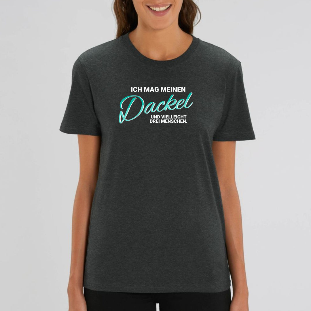 Ich mag meinen Dackel - Bio Unisex T-Shirt