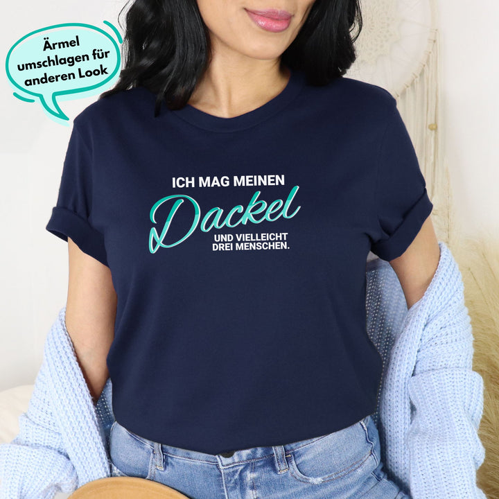 Ich mag meinen Dackel - Bio Unisex T-Shirt