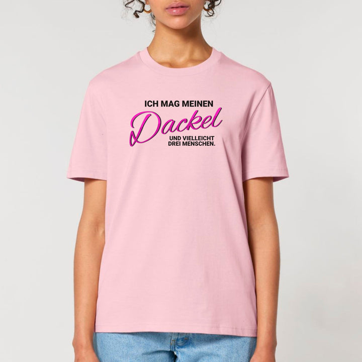 Ich mag meinen Dackel - Bio Unisex T-Shirt