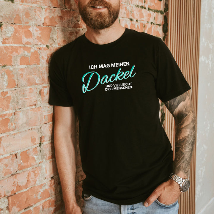 Ich mag meinen Dackel - Bio Unisex T-Shirt