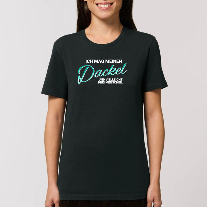 Ich mag meinen Dackel - Bio Unisex T-Shirt