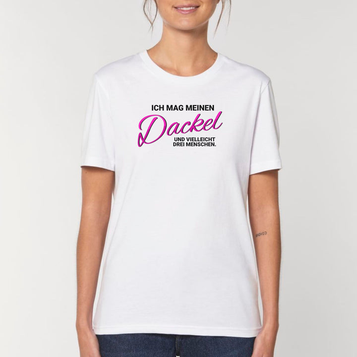 Ich mag meinen Dackel - Bio Unisex T-Shirt