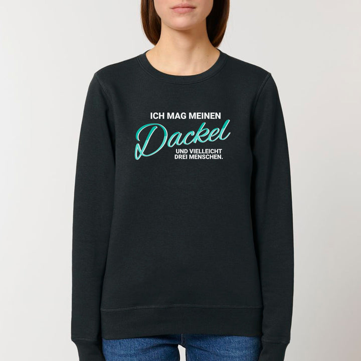 Ich mag meinen Dackel - Bio Unisex Sweatshirt