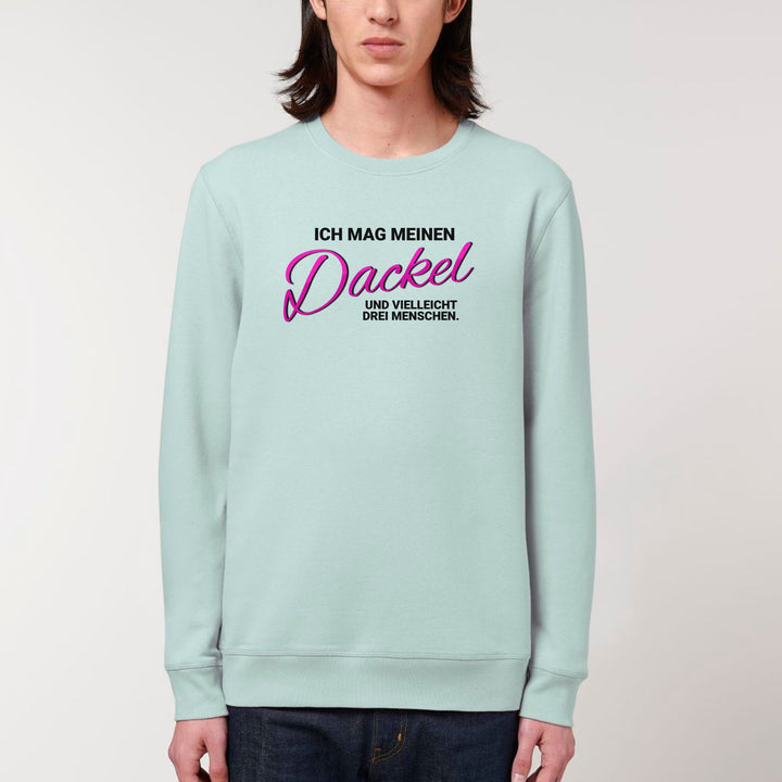 Ich mag meinen Dackel - Bio Unisex Sweatshirt