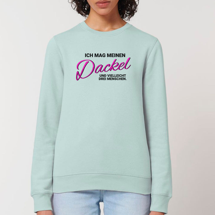 Ich mag meinen Dackel - Bio Unisex Sweatshirt