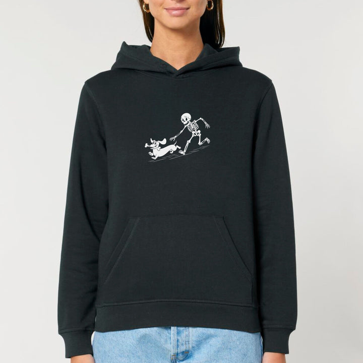 Knochendieb (Kurzhaar) - Bio Unisex Hoodie