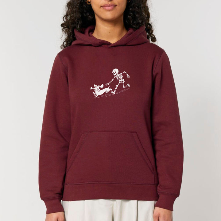 Knochendieb (Kurzhaar) - Bio Unisex Hoodie