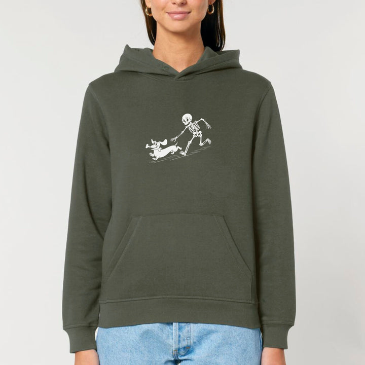 Knochendieb (Kurzhaar) - Bio Unisex Hoodie