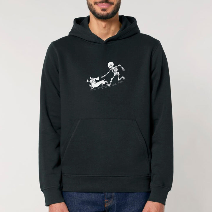 Knochendieb (Kurzhaar) - Bio Unisex Hoodie