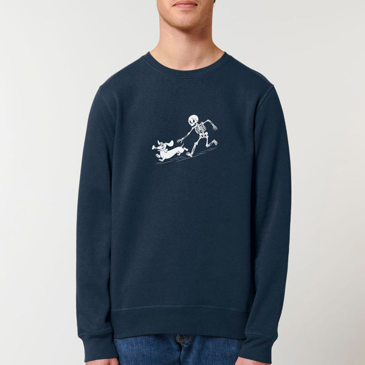 Knochendieb (Kurzhaar) - Bio Unisex Sweatshirt