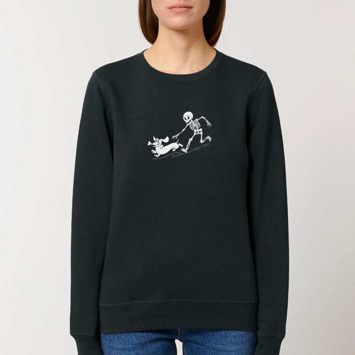 Knochendieb (Kurzhaar) - Bio Unisex Sweatshirt