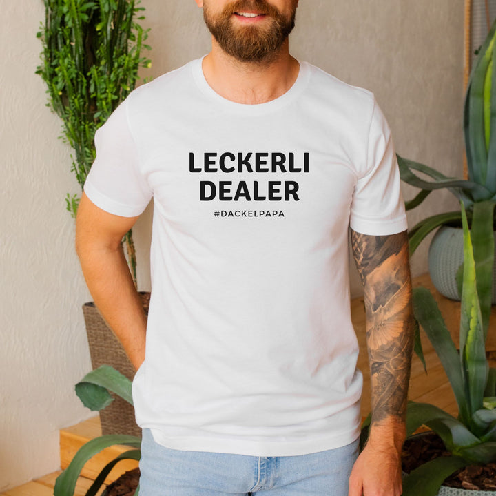 Leckerli Dealer (Dackelpapa) - Bio Unisex T-Shirt