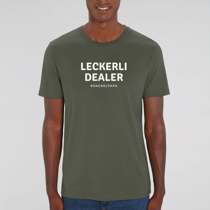 Leckerli Dealer (Dackelpapa) - Bio Unisex T-Shirt