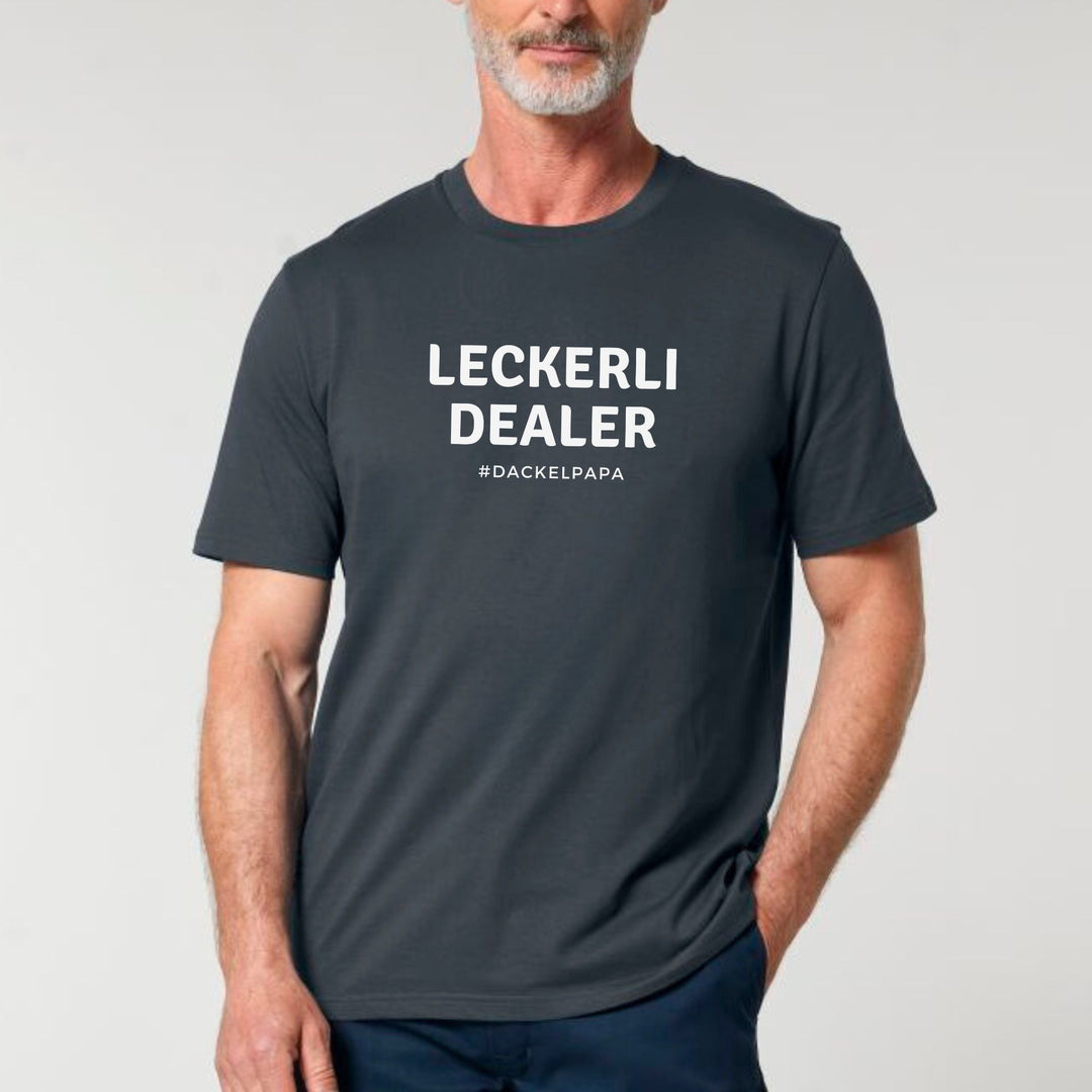 Leckerli Dealer (Dackelpapa) - Bio Unisex T-Shirt