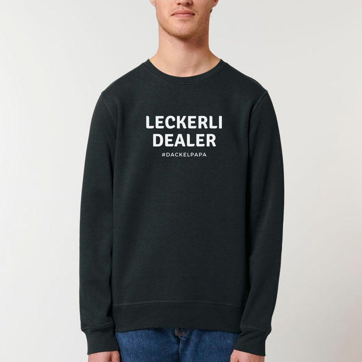 Leckerli Dealer (Dackelpapa) - Bio Unisex Sweatshirt