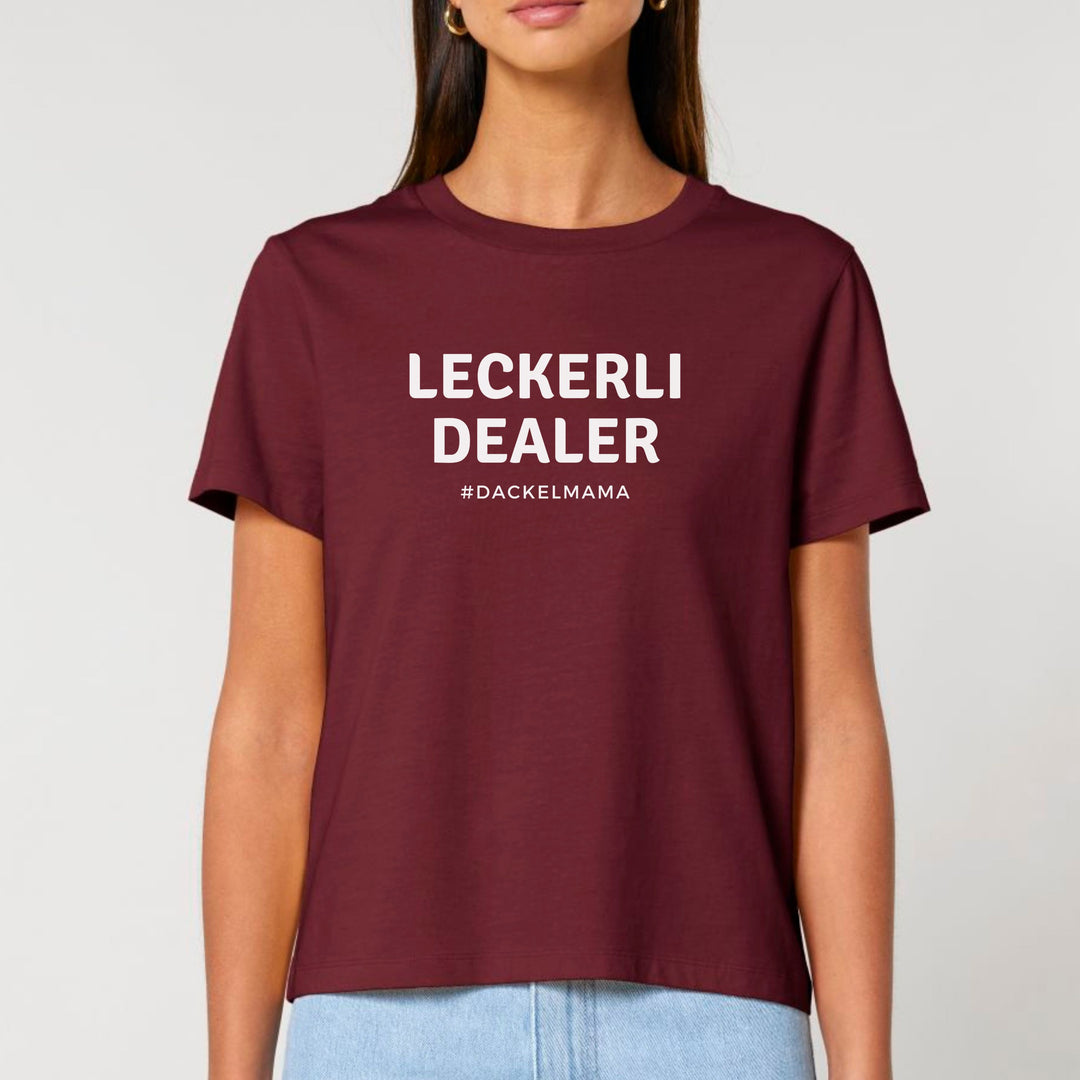 Leckerli Dealer (Dackelmama) - Bio Frauen T-Shirt