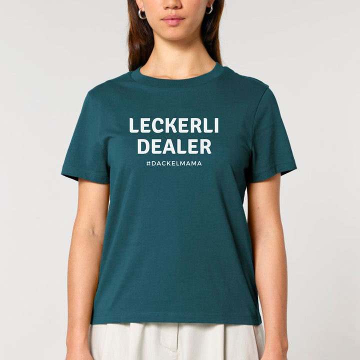 Leckerli Dealer (Dackelmama) - Bio Frauen T-Shirt