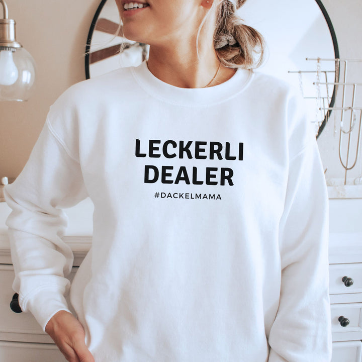 Leckerli Dealer (Dackelmama) - Bio Unisex Sweatshirt