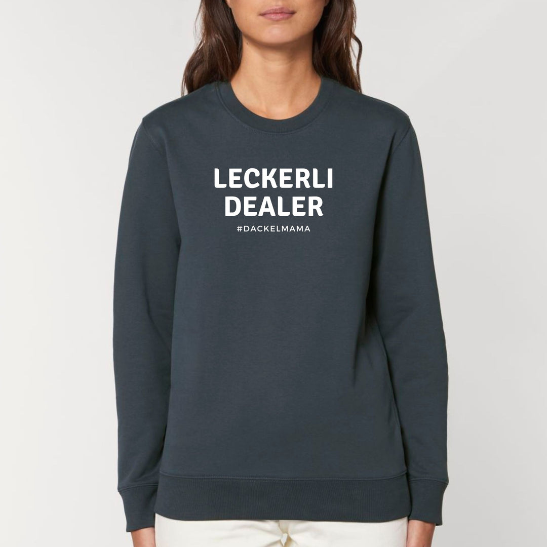 Leckerli Dealer (Dackelmama) - Bio Unisex Sweatshirt