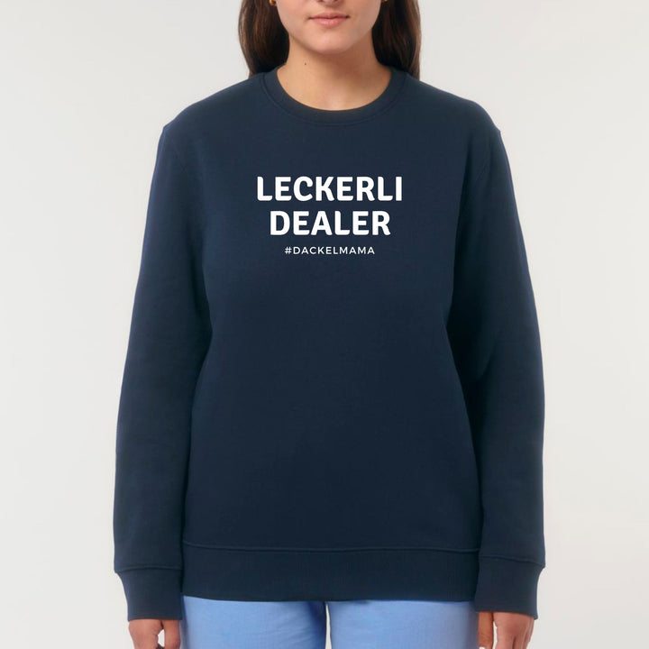 Leckerli Dealer (Dackelmama) - Bio Unisex Sweatshirt