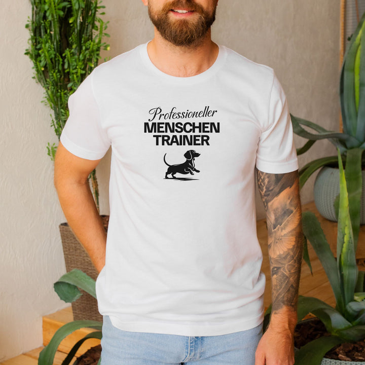 Menschentrainer (Kurzhaar) - Bio Unisex T-Shirt