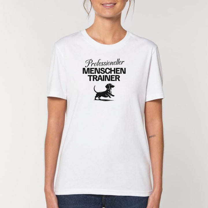 Menschentrainer (Kurzhaar) - Bio Unisex T-Shirt