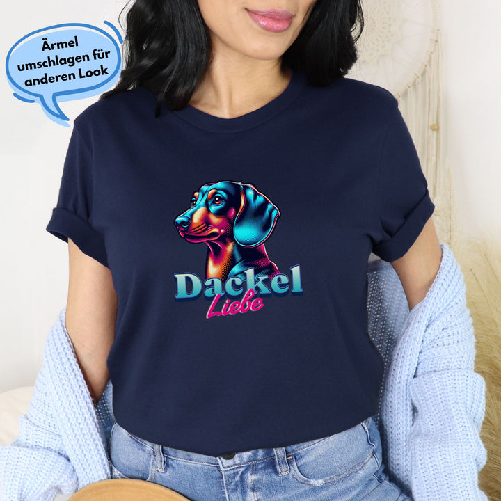 Miami-Style Dackelliebe - Bio Unisex T-Shirt