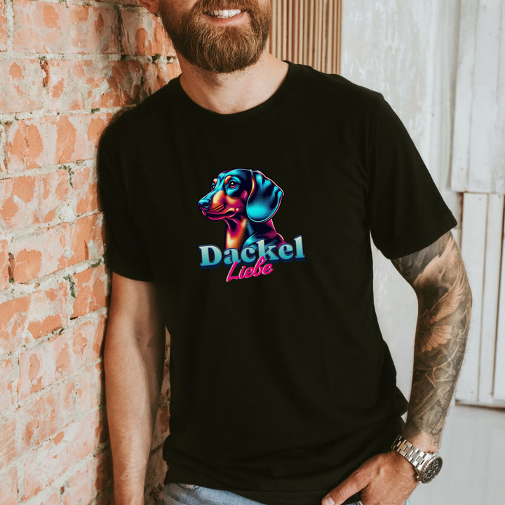 Miami-Style Dackelliebe - Bio Unisex T-Shirt