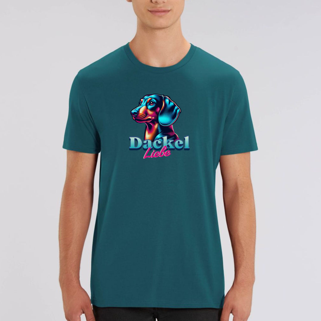 Miami-Style Dackelliebe - Bio Unisex T-Shirt