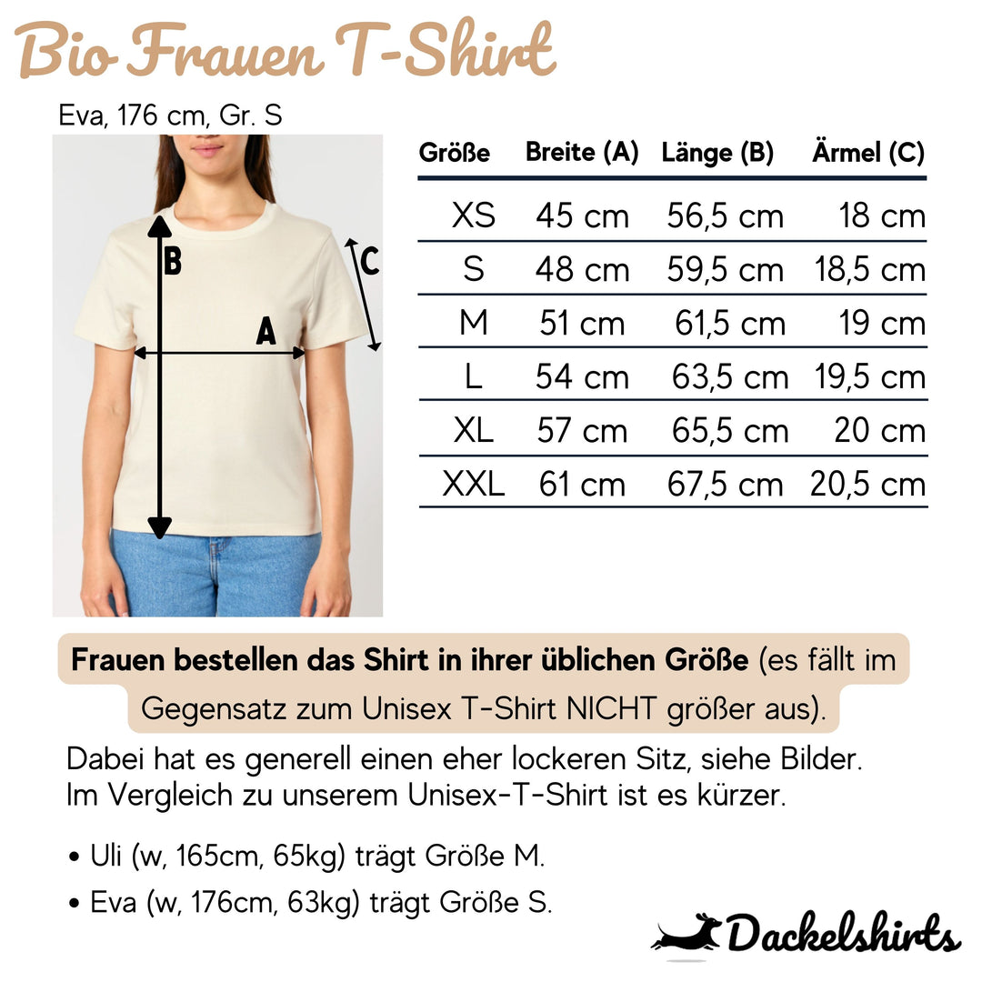 Dackel Definition - Bio Frauen T-Shirt