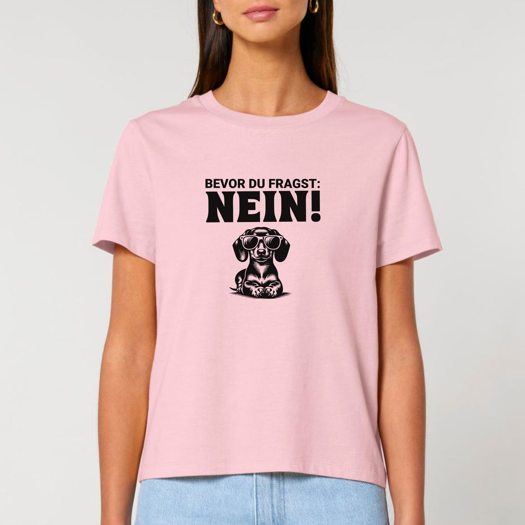 Nein (Kurzhaar) - Bio Frauen T-Shirt